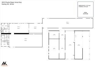 3832 Charles Raper Jonas Hwy, Stanley, NC for sale Floor Plan- Image 1 of 8