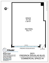 2619-2623 Frederick Douglass blvd, New York, NY for lease Site Plan- Image 1 of 1