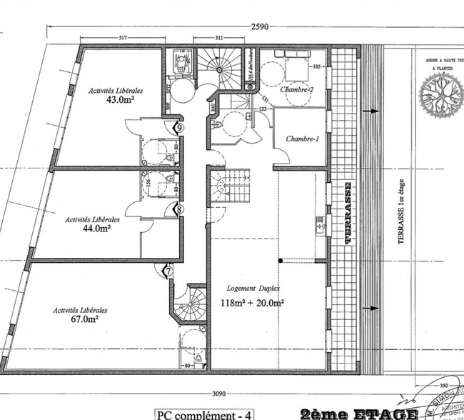 93 Avenue Pierre Sémard, Villiers-le-Bel for lease - Floor Plan - Image 3 of 4
