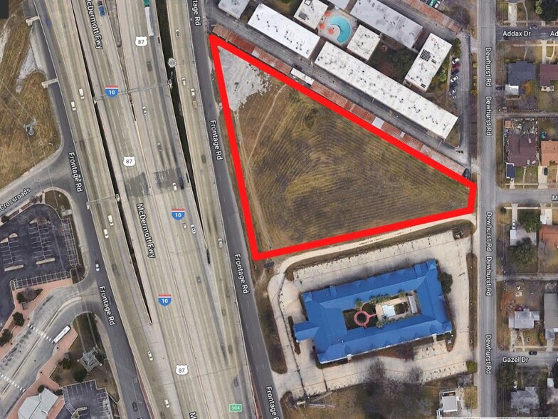 2.6 acres on IH-10 w, San Antonio, TX for sale - Aerial - Image 1 of 3