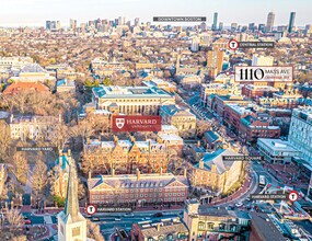 1110 Massachusetts Ave, Cambridge, MA - AERIAL map view