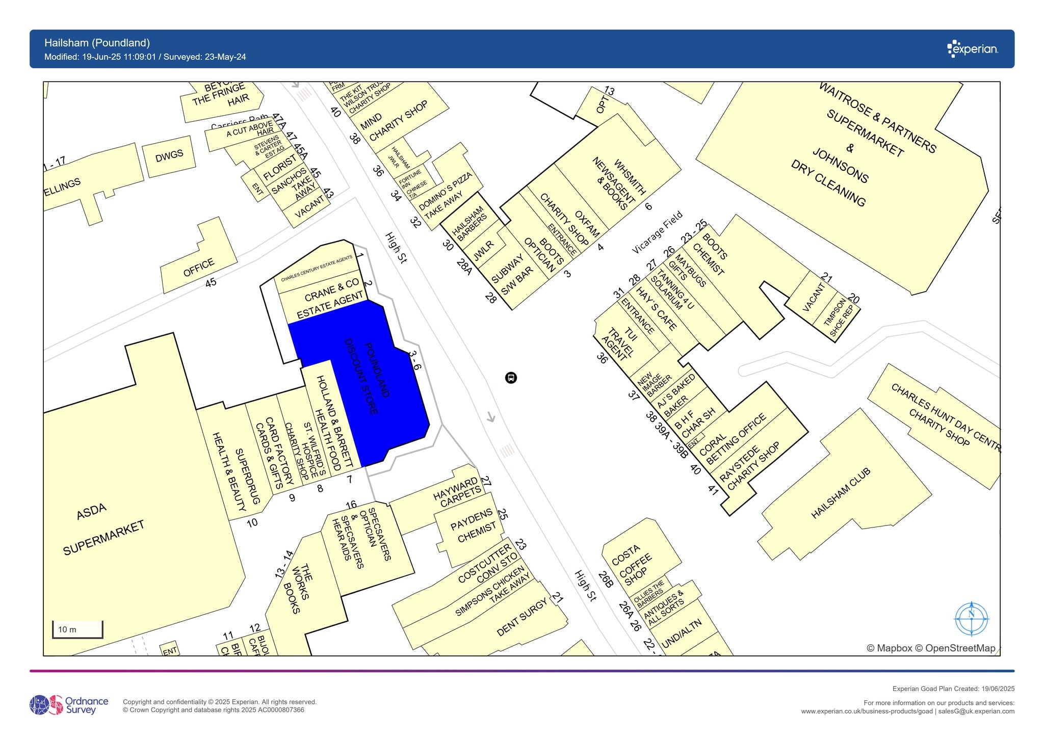 North St, Hailsham for lease Site Plan- Image 1 of 1