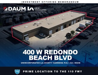 More details for 400 W Redondo Beach Blvd, Gardena, CA - Industrial for Sale