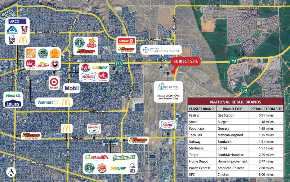 Morning Drive, Bakersfield, CA for sale - Aerial - Image 3 of 3