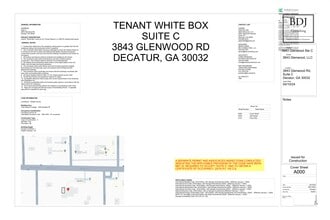 3843 Glenwood Rd, Decatur, GA for lease Site Plan- Image 1 of 1
