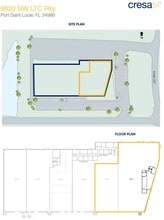 8620 NW LTC Pky, Port Saint Lucie, FL for lease Floor Plan- Image 1 of 1