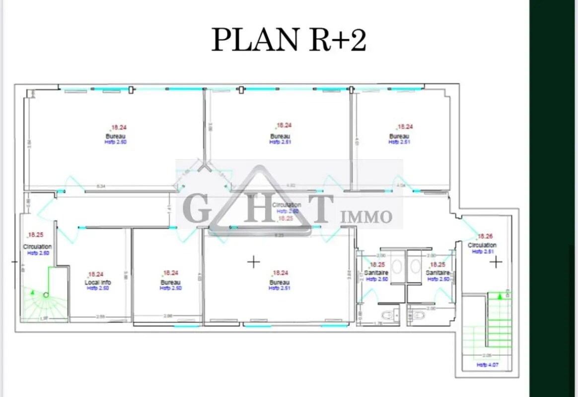 Office in Nanterre for lease Floor Plan- Image 1 of 2