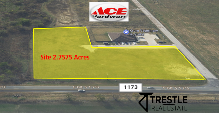 4940 Masch Branch rd, Krum, TX for sale - Aerial - Image 1 of 3