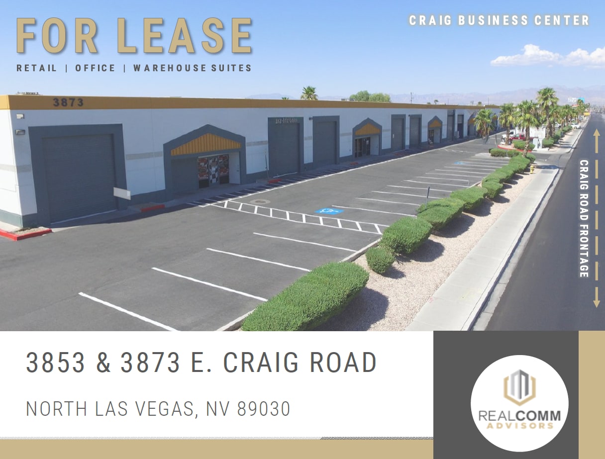 3853 E Craig Rd, North Las Vegas, NV for lease Building Photo- Image 1 of 5