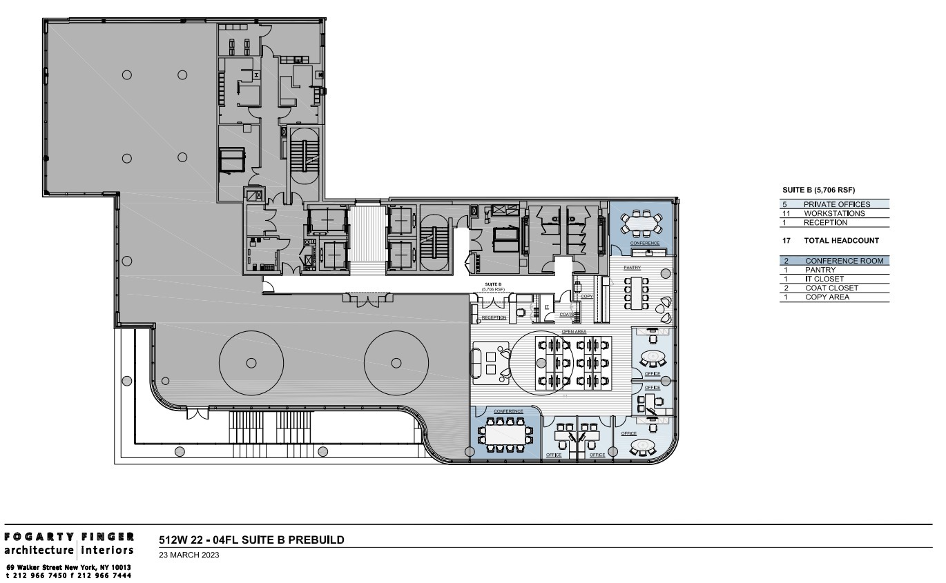 512 W 22nd St, New York, NY for lease Floor Plan- Image 1 of 1