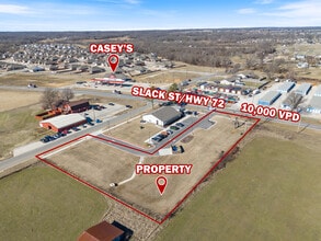 2103 Slack St, Pea Ridge, AR - AERIAL  map view - Image1