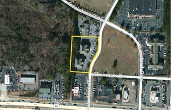 203 Woodpark Pl, Woodstock, GA - AERIAL  map view