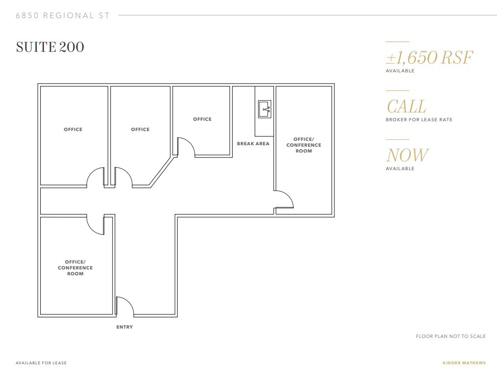 6850 Regional St, Dublin, CA for lease Floor Plan- Image 1 of 1