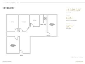 6850 Regional St, Dublin, CA for lease Floor Plan- Image 1 of 1