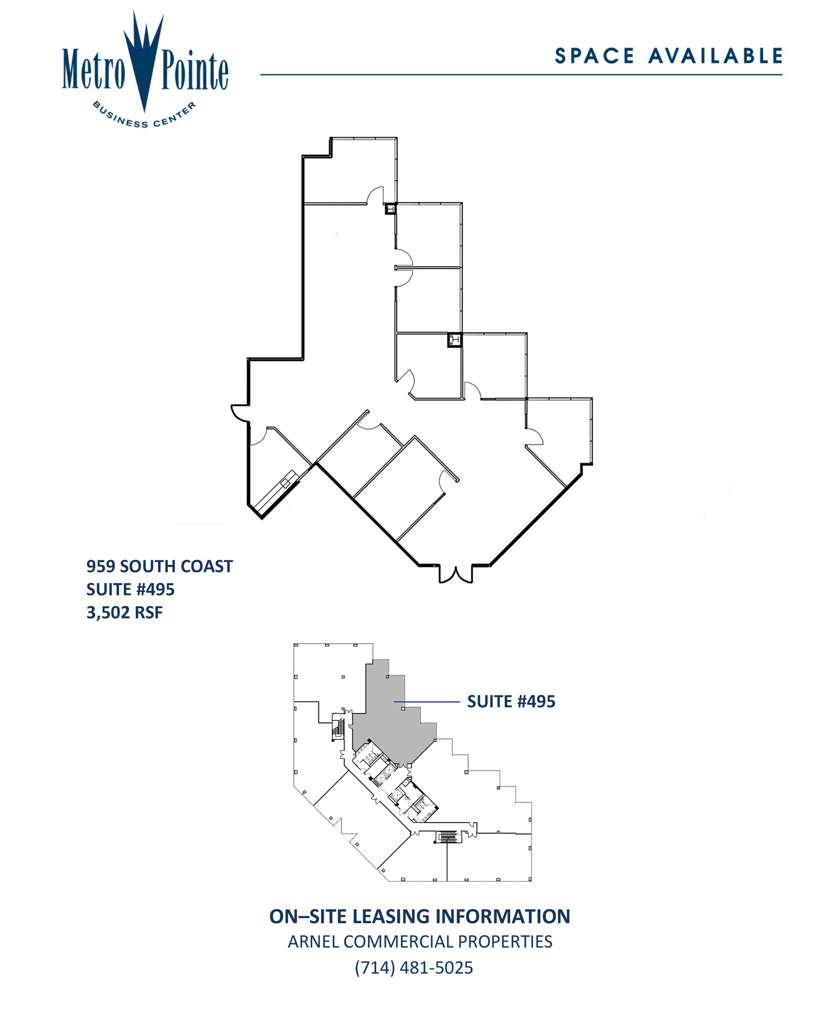 959 S Coast Dr, Costa Mesa, CA for lease Floor Plan- Image 1 of 1