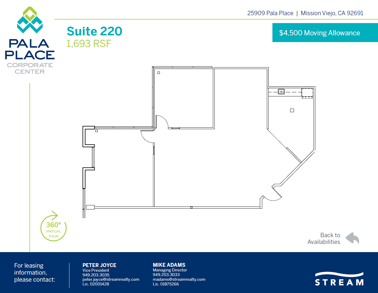 25909 Pala Pl, Mission Viejo, CA for lease Floor Plan- Image 1 of 1