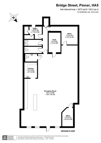 44-46 Bridge St, Pinner for lease - Floor Plan - Image 2 of 20