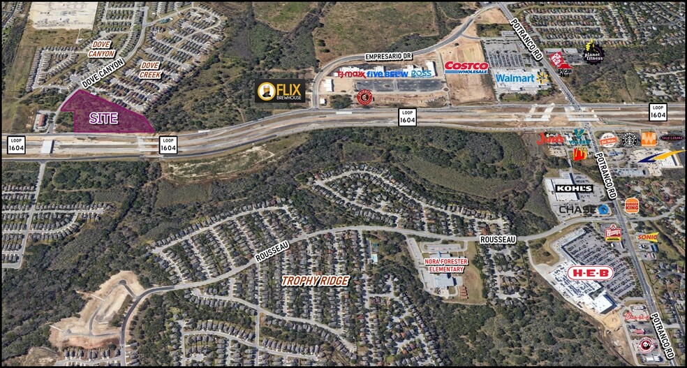 Loop 1604 @ Dove Canyon, San Antonio, TX for sale - Building Photo - Image 1 of 1