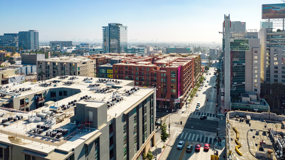 6200 Hollywood Blvd, Hollywood, CA for lease - Aerial - Image 3 of 7