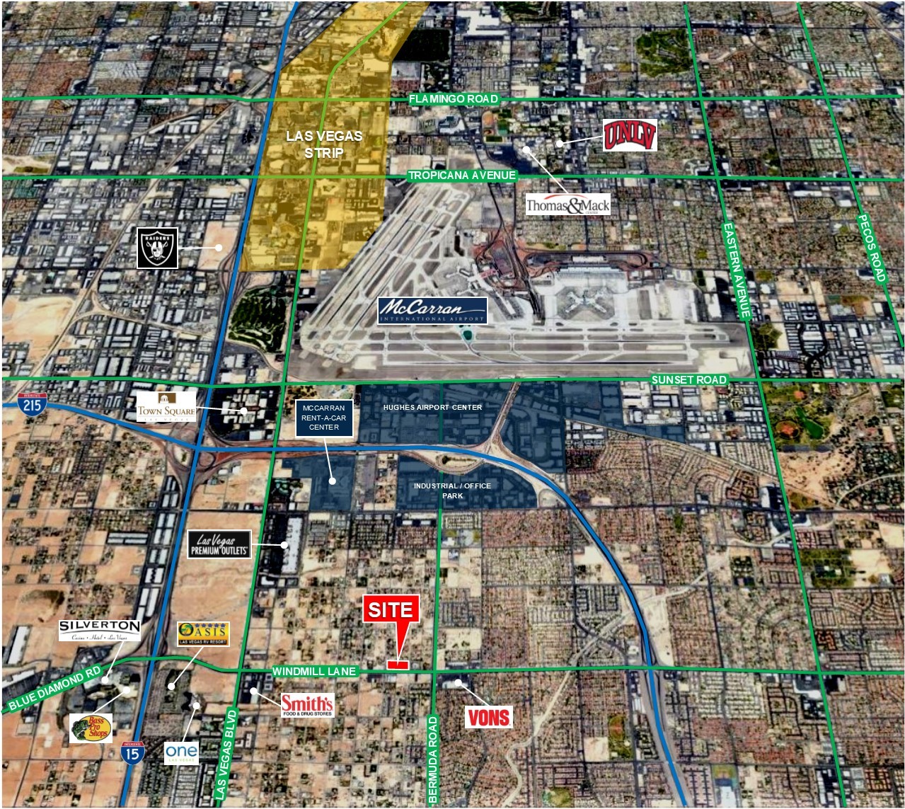 300 E Windmill Ln, Las Vegas, NV 89123 - 3.91 Acres Commercial Land