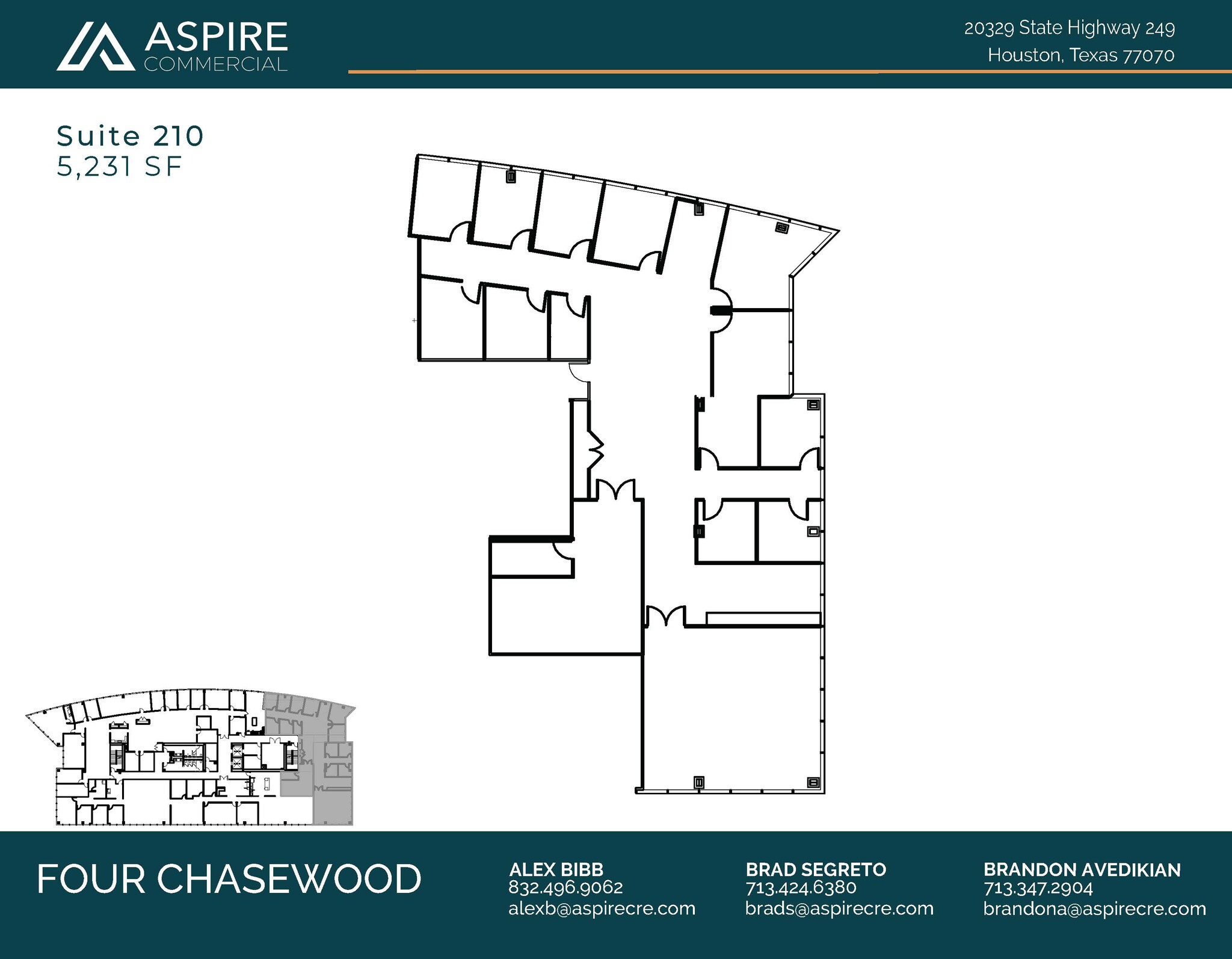 20333 State Highway 249, Houston, TX for lease Floor Plan- Image 1 of 2