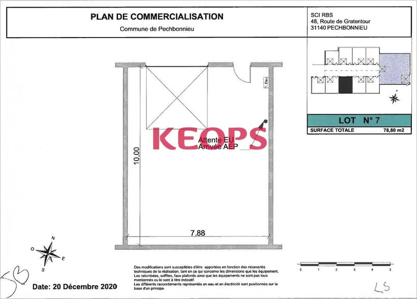 Flex in Pechbonnieu for sale - Floor Plan - Image 2 of 5