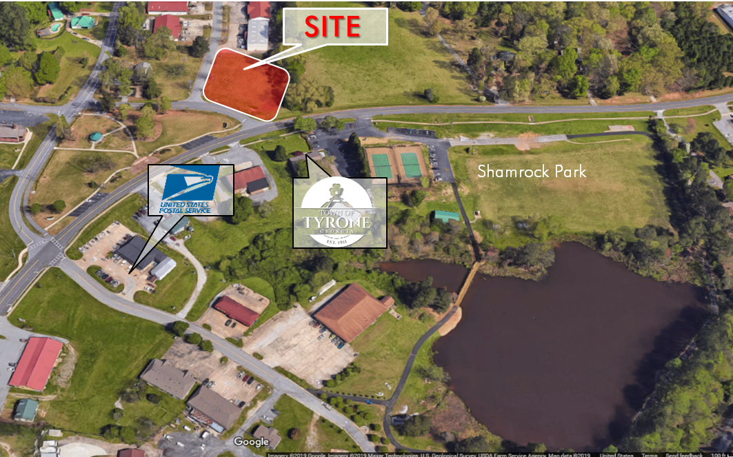 105 Howell Rd, Tyrone, GA for sale Aerial- Image 1 of 1