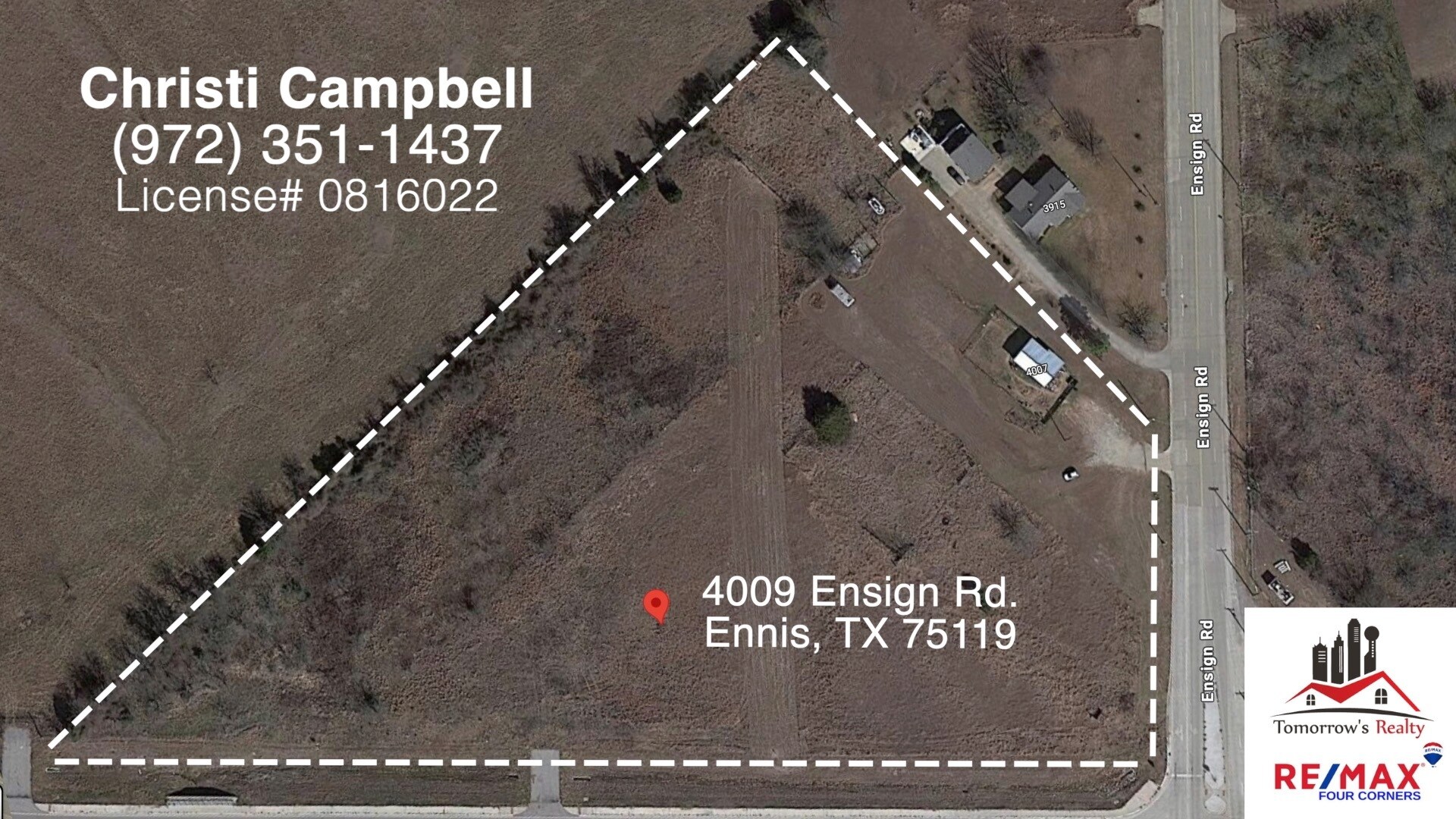 4009 Ensign Rd, Ennis, TX for sale Primary Photo- Image 1 of 1