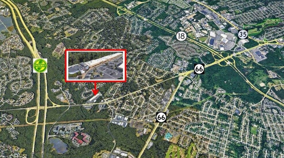 4057 Asbury Ave, Tinton Falls, NJ for lease - Aerial - Image 2 of 2