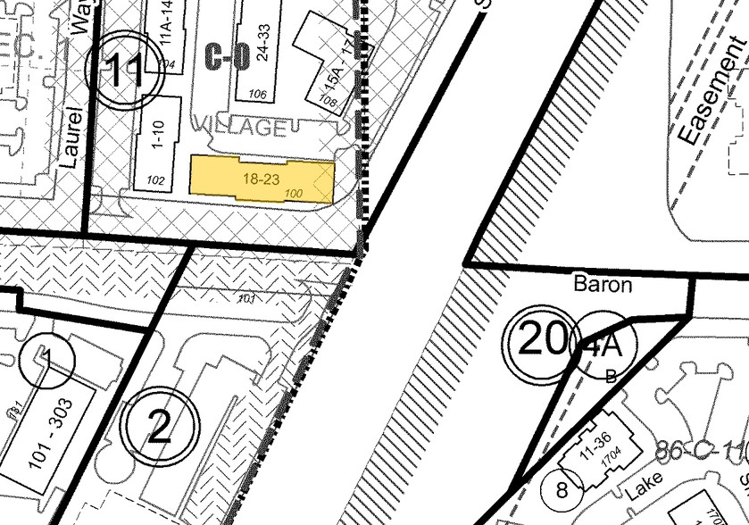 100 Elden St, Herndon, VA for sale - Plat Map - Image 2 of 20