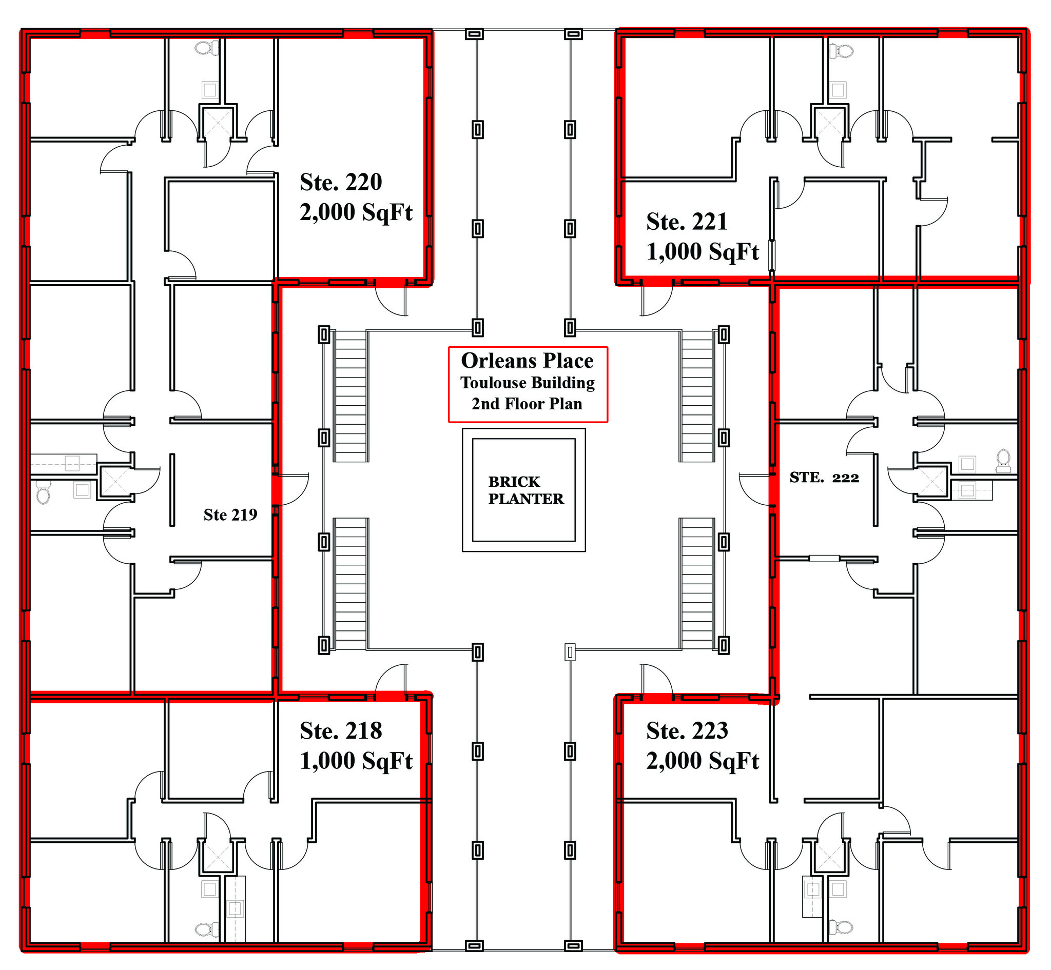 850 Kaliste Saloom Rd, Lafayette, LA for lease Floor Plan- Image 1 of 1