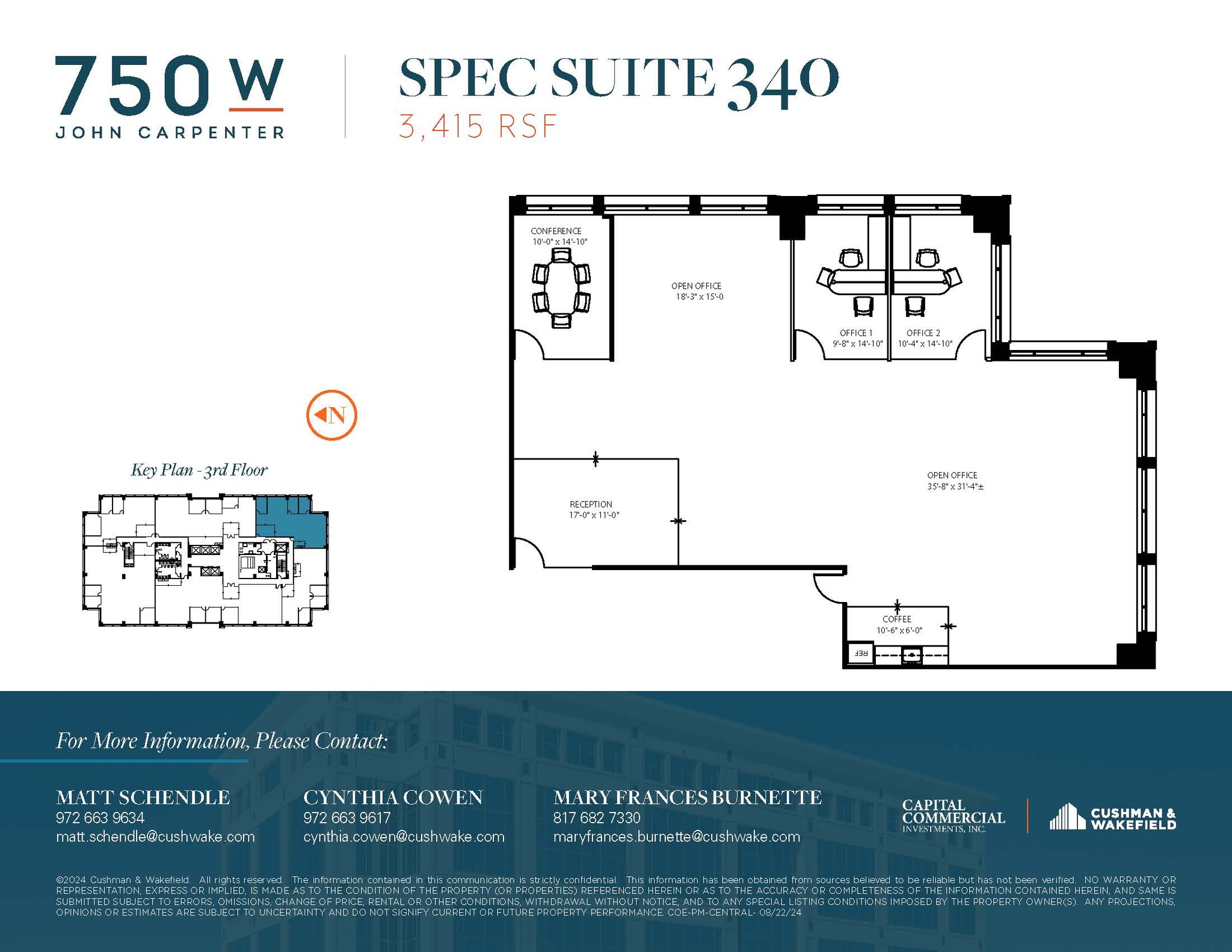 750 W John Carpenter Fwy, Irving, TX for lease Floor Plan- Image 1 of 1