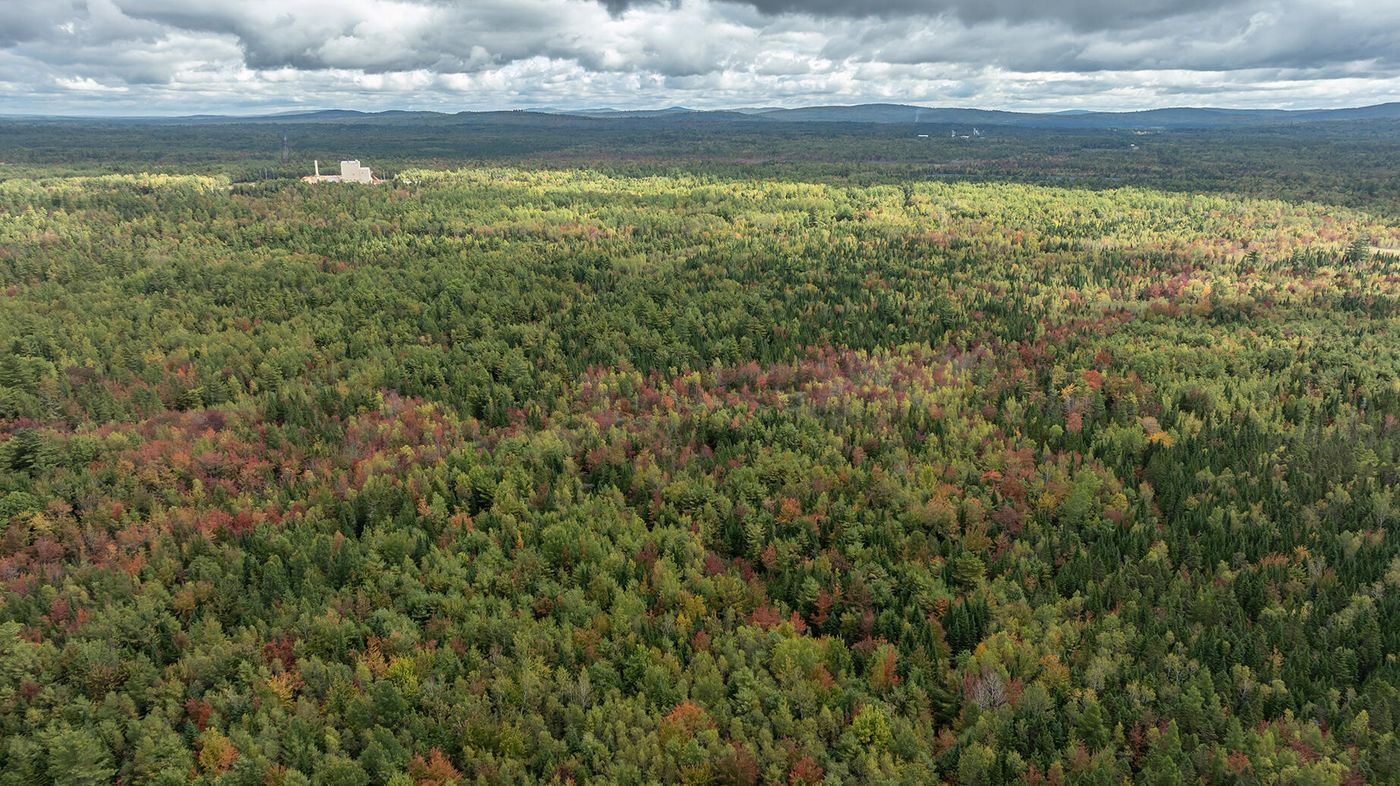 0 Hammett Rd, Enfield, ME for sale Aerial- Image 1 of 11