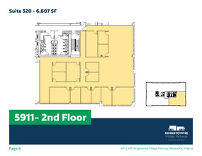 5900-5920 Kingstowne Towne Ctr, Alexandria, VA for lease Floor Plan- Image 1 of 1