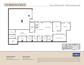 55-67 Miracle Mile, Coral Gables, FL for lease Floor Plan- Image 1 of 1