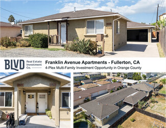 More details for 3921 Franklin Ave, Fullerton, CA - Multifamily for Sale