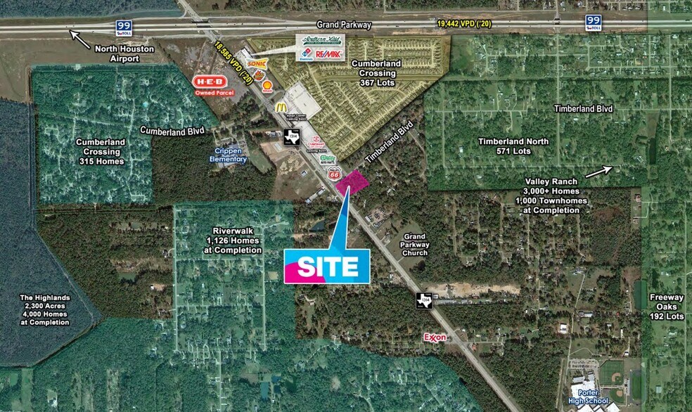 FM 1314 & Timberland Blvd, Porter, TX 77365 Land for Sale