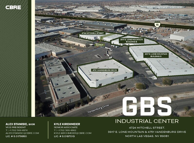 3917 E Lone Mountain Rd, North Las Vegas, NV for lease - Aerial - Image 1 of 18