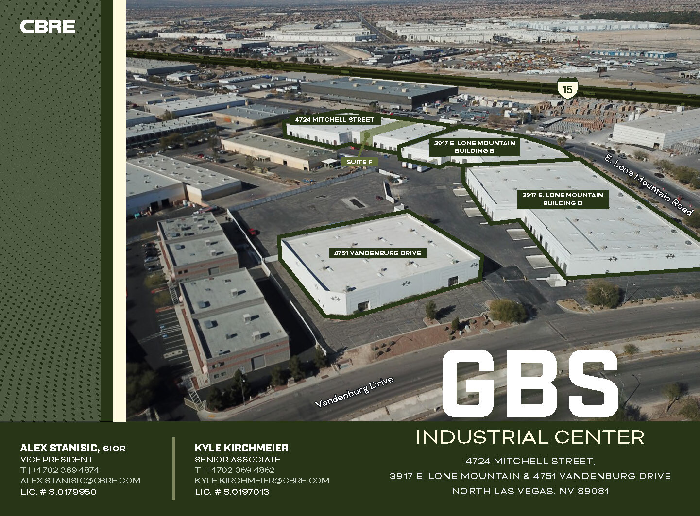 3917 E Lone Mountain Rd, North Las Vegas, NV for lease Aerial- Image 1 of 19