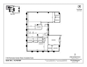 1155 Perimeter Ctr W, Atlanta, GA for lease Floor Plan- Image 1 of 1