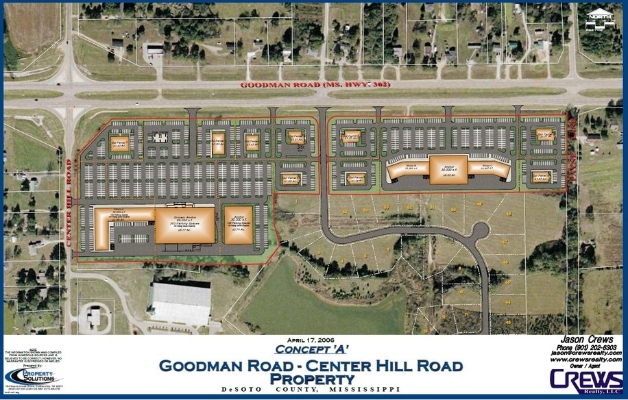 Center Hill & Goodman Rd, Olive Branch, MS 38654