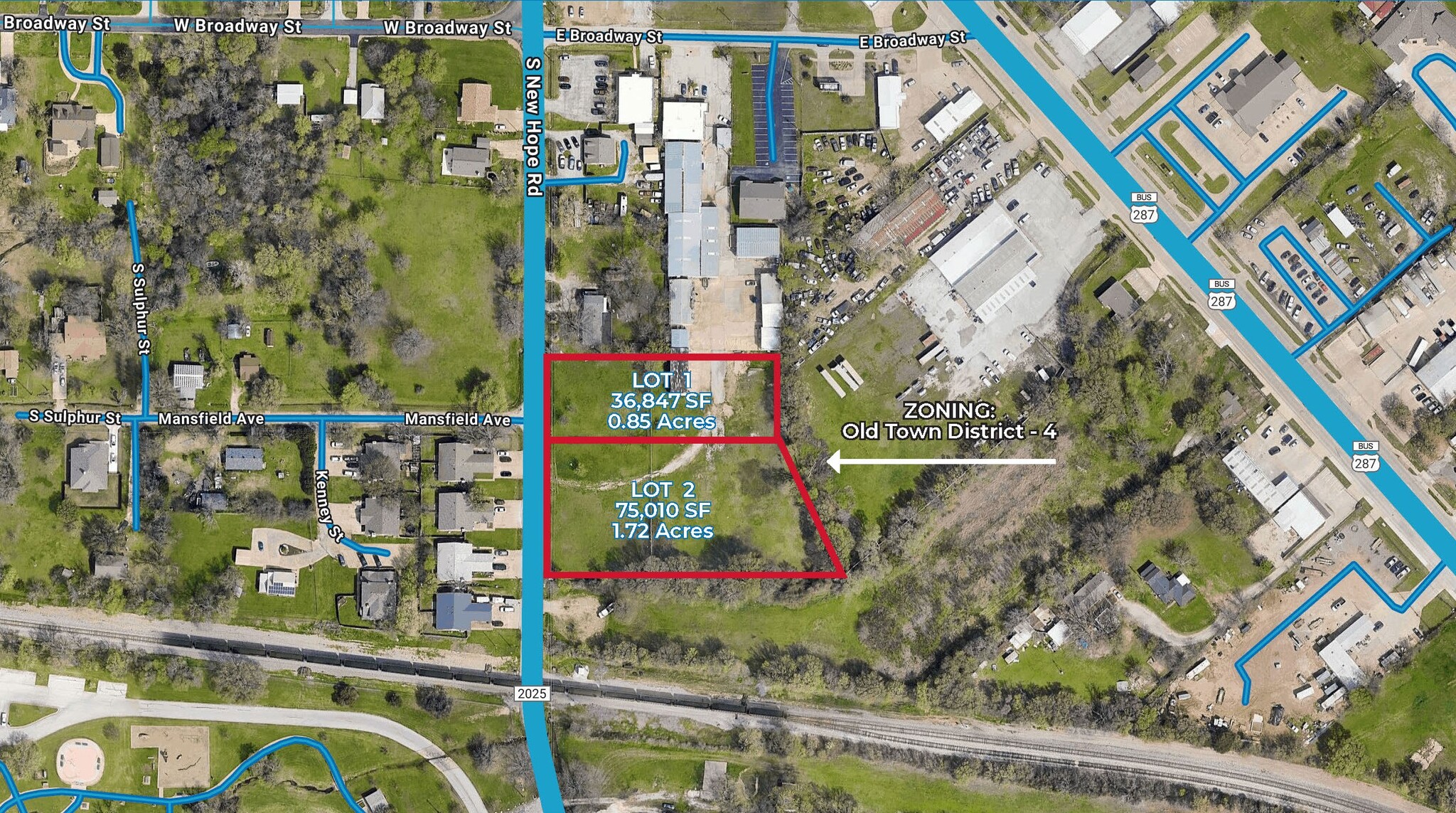 121-205 N New Hope Rd, Kennedale, TX for sale Building Photo- Image 1 of 2