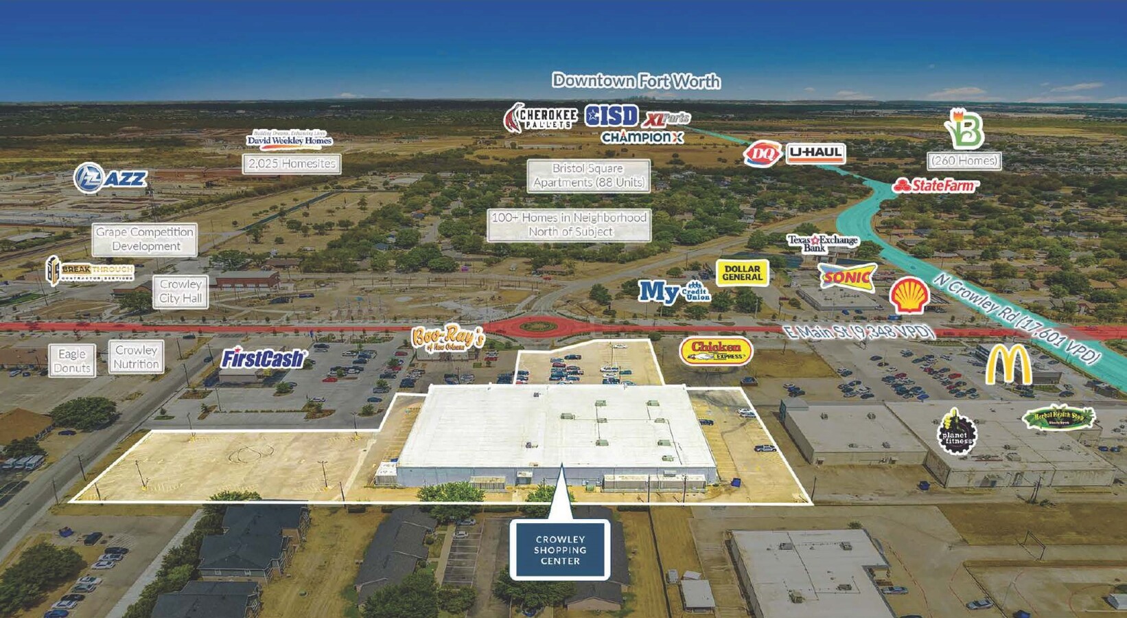 320 E Main St, Crowley, TX 76036 - Retail for Lease | LoopNet