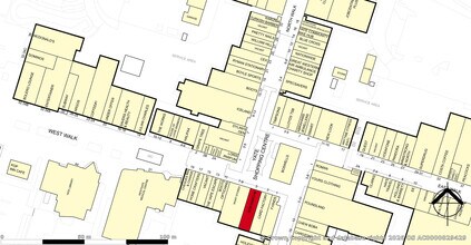 1-21 West Walk, Yate for lease Site Plan- Image 2 of 2