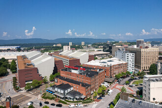 1110-1132 Market St, Chattanooga, TN - aerial  map view - Image1