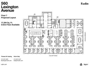 560 Lexington Ave, New York, NY for lease Floor Plan- Image 1 of 2
