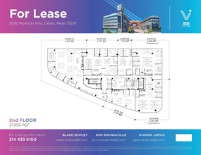 3030 Nowitzki Way, Dallas, TX for lease Floor Plan- Image 2 of 2