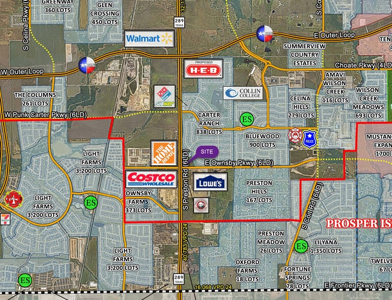 Preston & Ownsby Parkway, Celina, TX for lease - Building Photo - Image 3 of 7