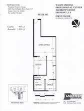 200 Brown Rd, Fremont, CA for lease Floor Plan- Image 1 of 1