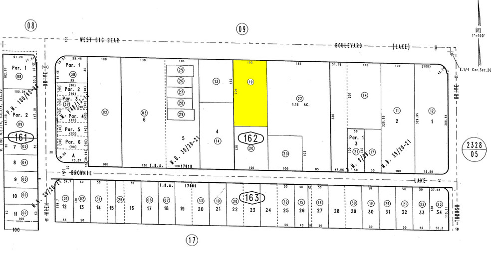 41619 Big Bear Blvd, Big Bear Lake, CA for lease - Plat Map - Image 3 of 56